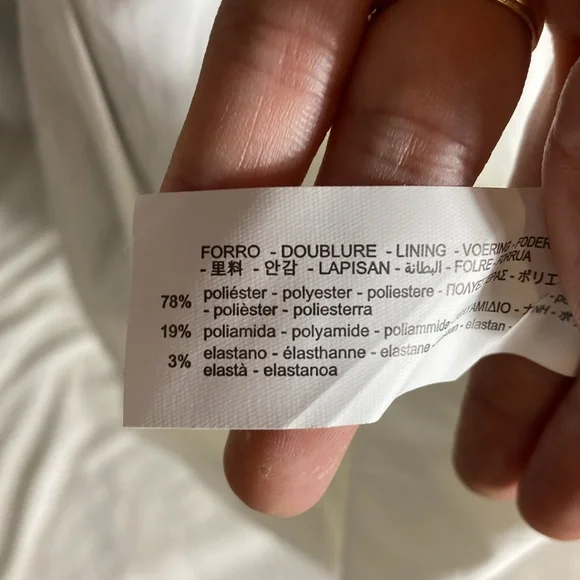 ZARA Dress Maxi Corset Style Bohemian White Summer Vacation - Picture 12 of 15